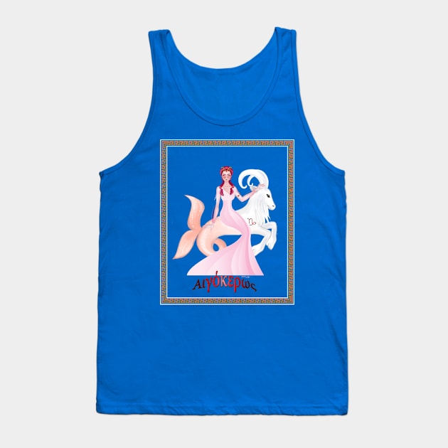 Horoscope Goddesses-Capricorn Tank Top by amadeuxway